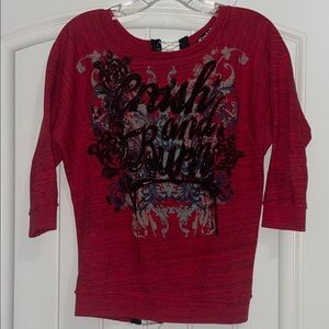 Crash & Burn Scarlet Knit Top